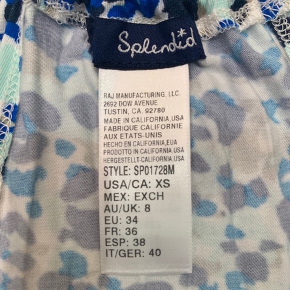 Splendid Print Cover-Up Dress BOUTIQUE - Picture 4 of 4